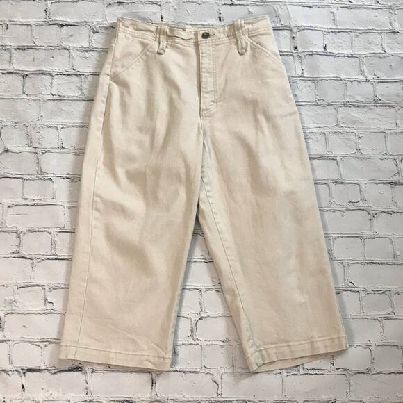 Lee Beige Capri Woman Pant - Picture 1 of 7